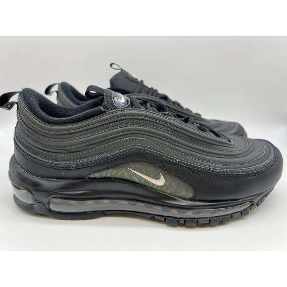 Nike Women's Air Max 97 Black Metallic Pewter DH0558-001 Size 12 NEW - Picture 1 of 12
